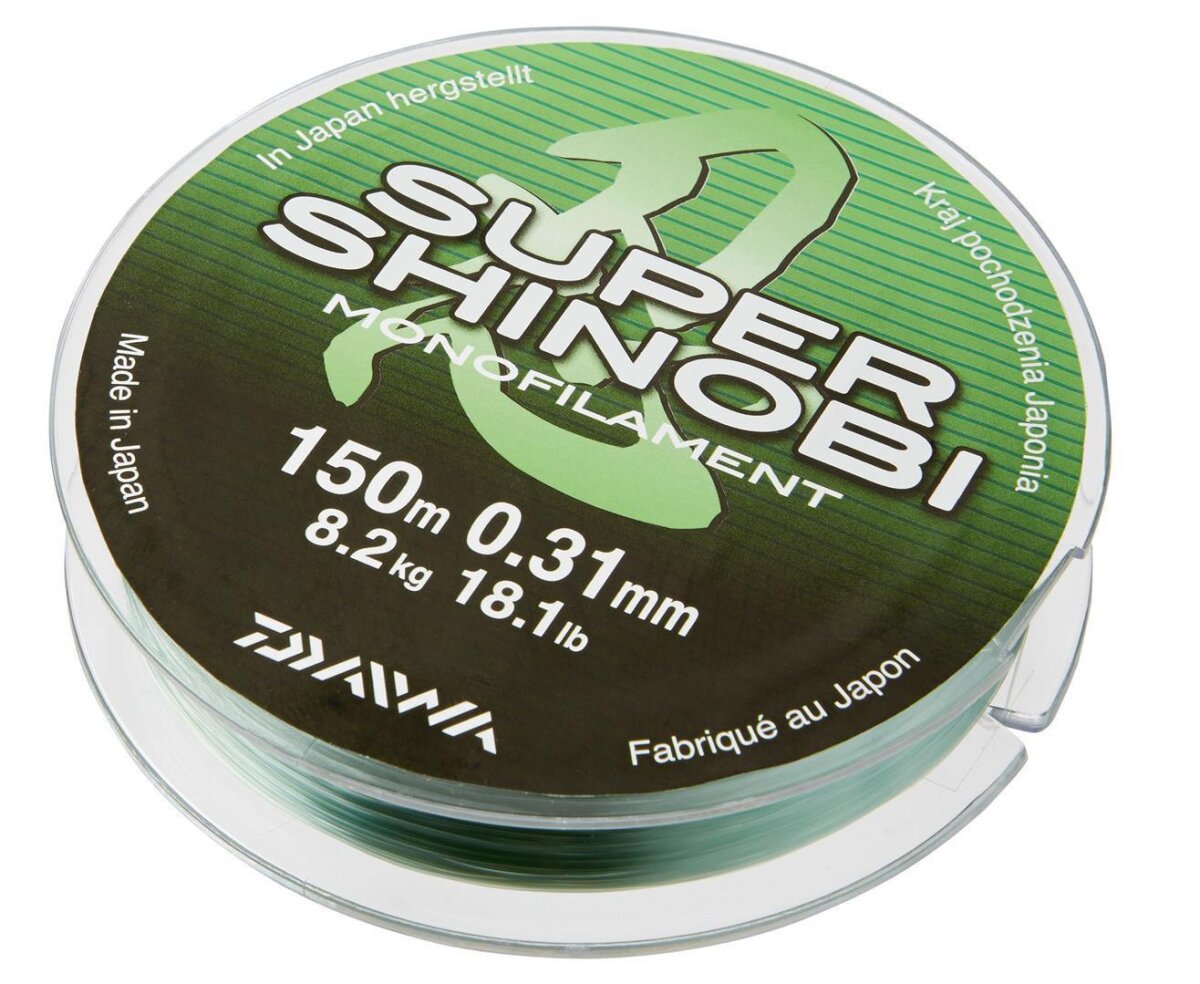 Daiwa Super Shinobi 3000m 0.16mm 2,5kgMonofile Schnur