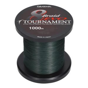 Daiwa Tournament 8 Braid EVO 0.26mm 19,8kg 1000m dg Geflochtene Schnur
