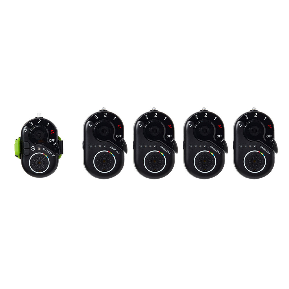 DAM Madcat Smart Alarm 4+1 Multicolor Welsbissanzeiger Funkbissanzeiger