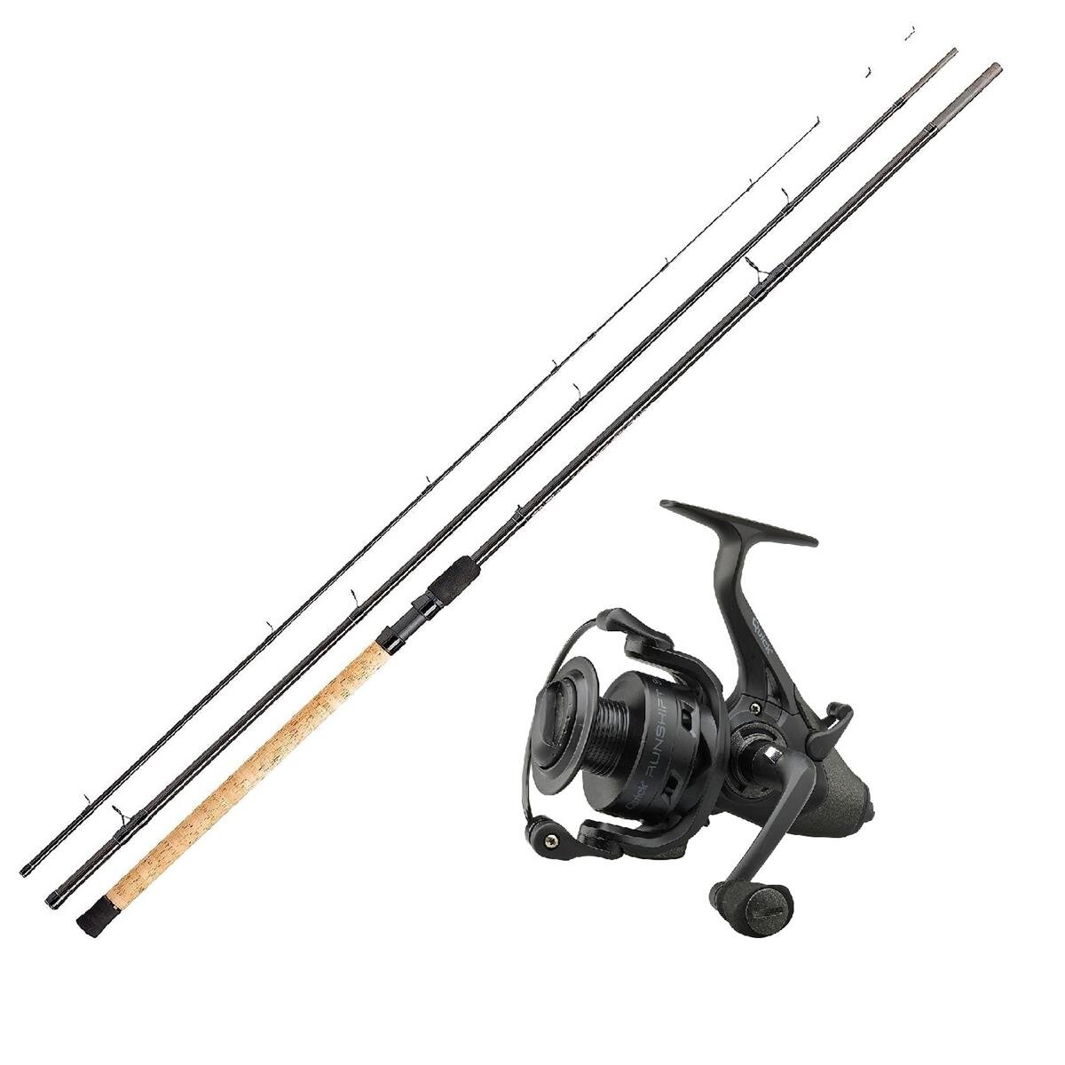 DAM Feedercombo Sensomax Method Feeder 3,90m 30-100g + Quick Runshift 5000FS Freilaufrolle