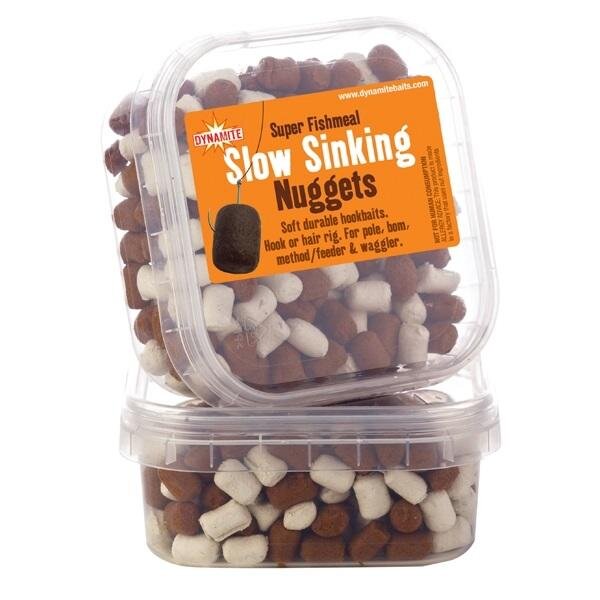 Dynamite Baits Match PelletsWhite & Brown Slow Sinking Pellet
