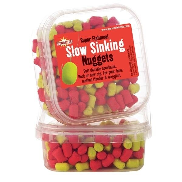 Dynamite Baits Match Pellets Yellow &Red Slow Sinking Pellet