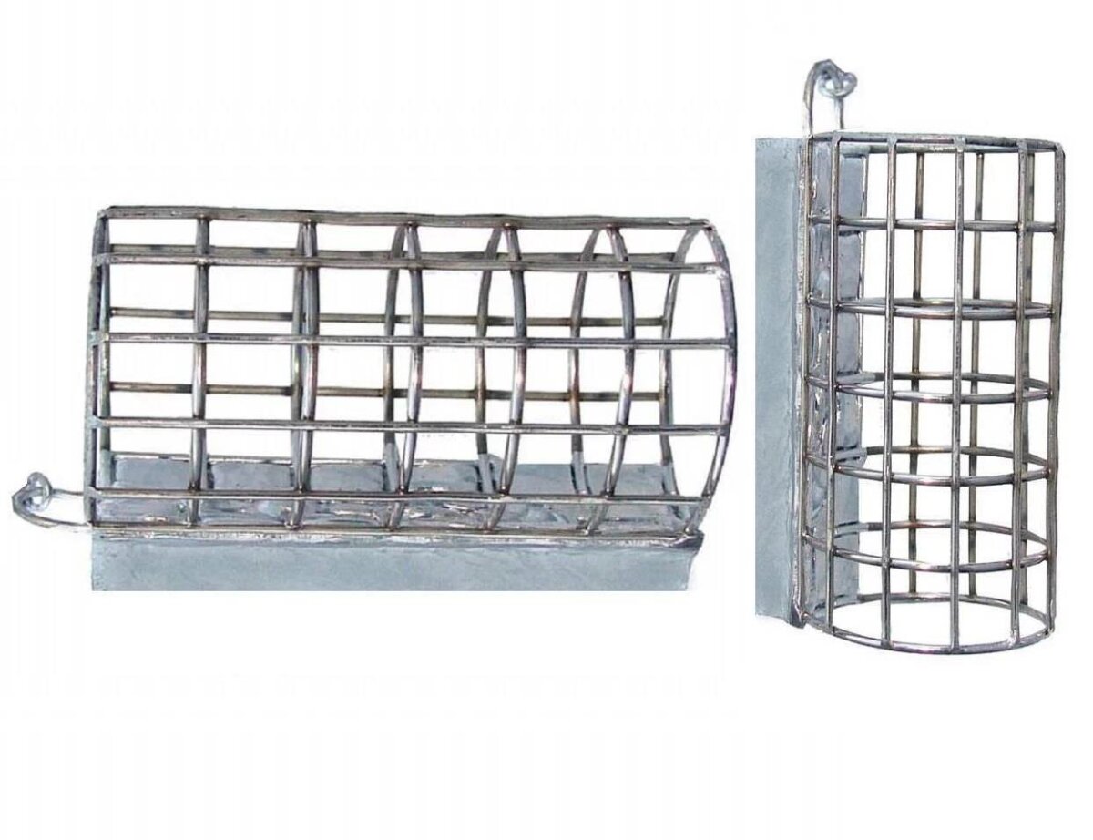 Edelstahlfutterkorb 20g – 200g Angelblei Feederkorb Feedern
