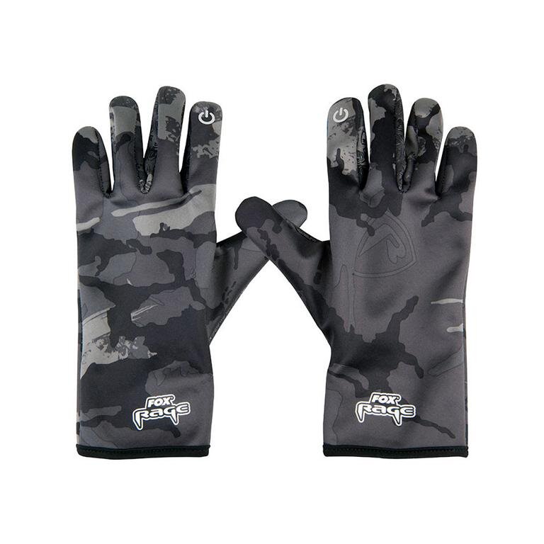 Fox Rage Thermal Camo Gloves Gr. XL Handschuhe Thermohandschuhe