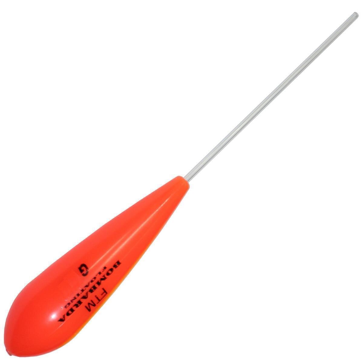 FTM Bombarde floating fluo red 15g Sbirolino Schwimmend