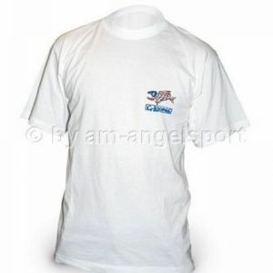 G. Loomis T-Shirt weiß „FEAR NO FISH“ Gr. M Anglershirt G. Loomis T-Shirt weiß „FEAR NO FISH“ Gr. M Anglershirt