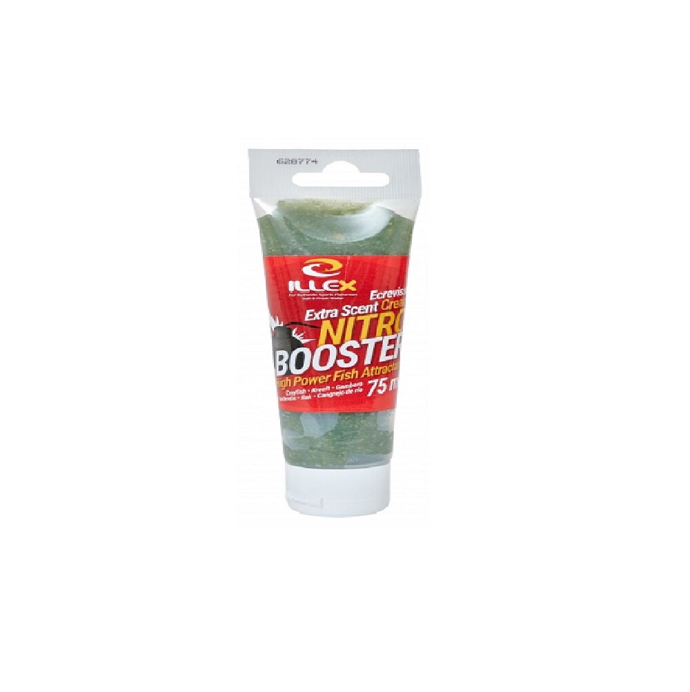 Illex Nitro Booster Crawfish Creme Grün 75ml Raubfisch Lockstoff