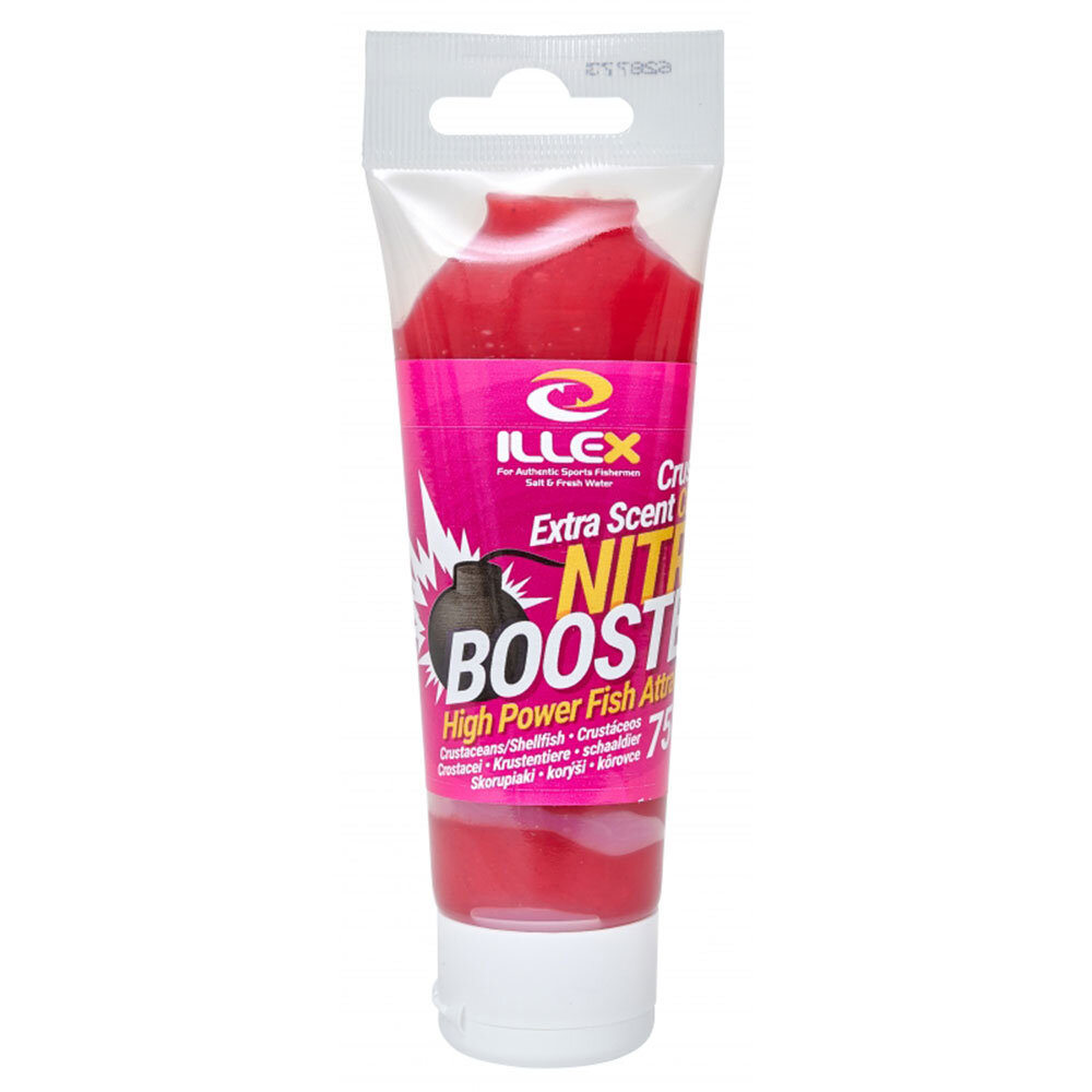 Illex Nitro Booster Crustace Creme Rot 75ml Raubfisch Lockstoff