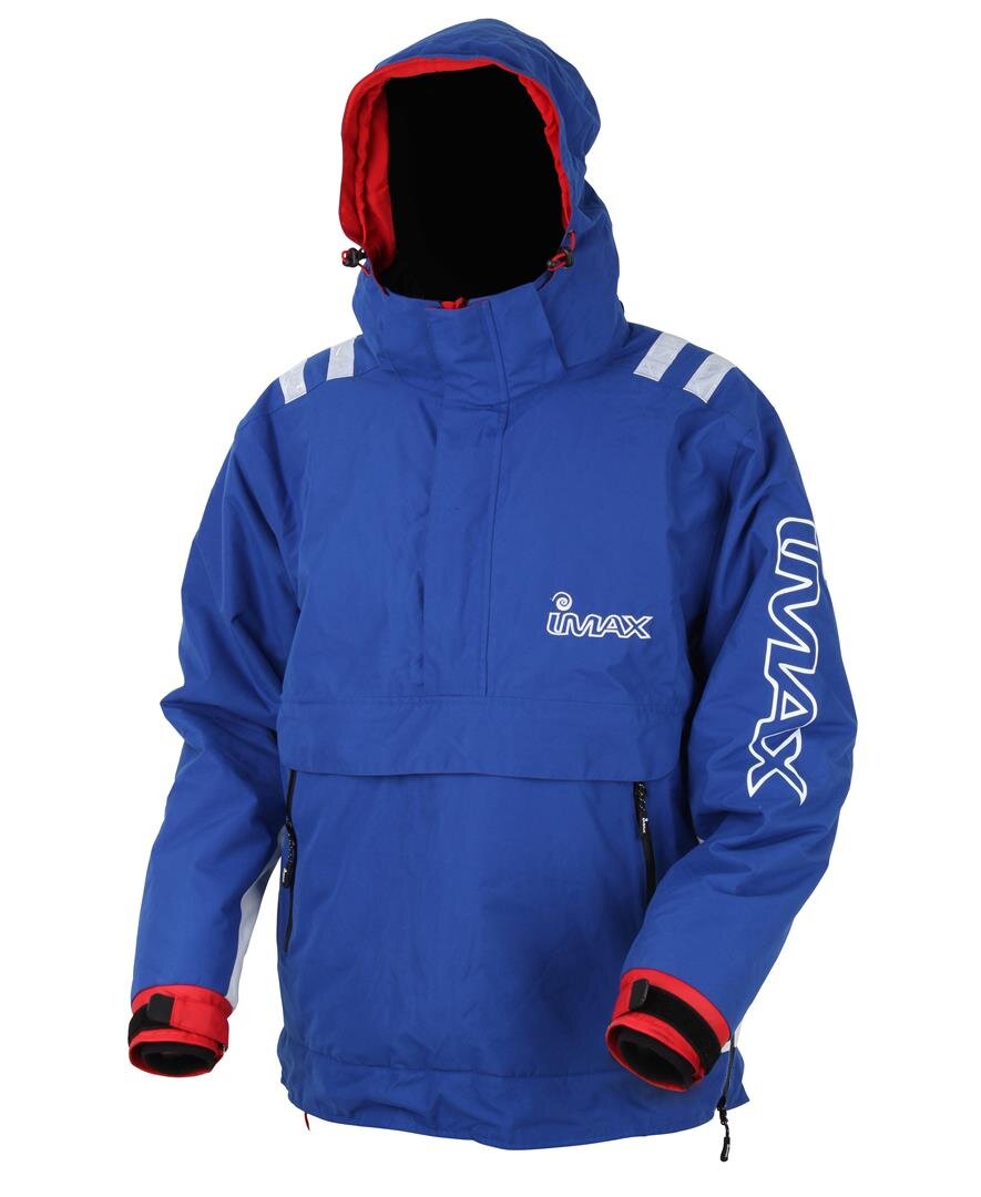 Imax Jacke Coast Thermo Smock Blue/White Gr. S