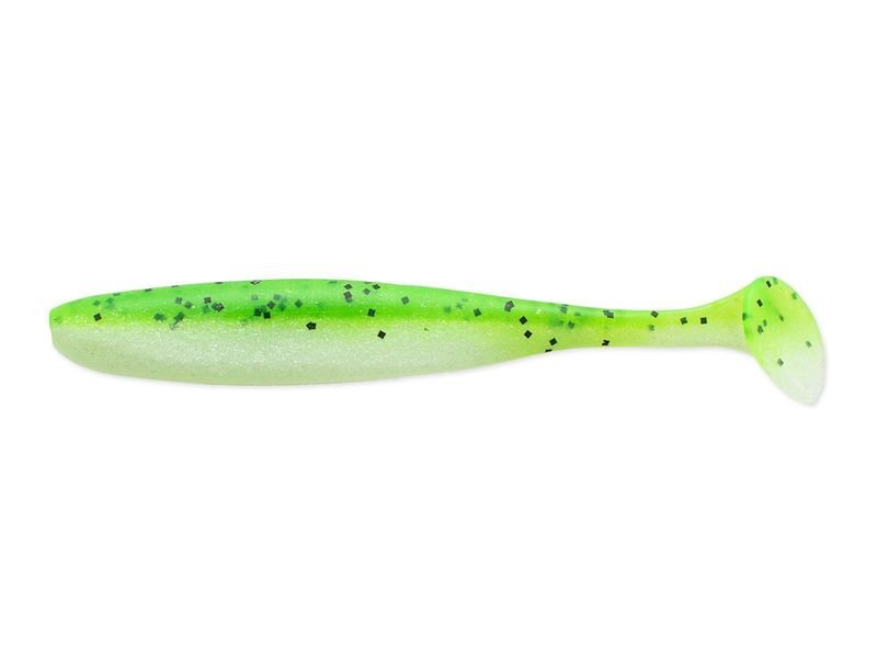 Keitech 3″ 7,2cm Easy Shiner – Chartreuse Pepper Shad Gummifische 10 Stück