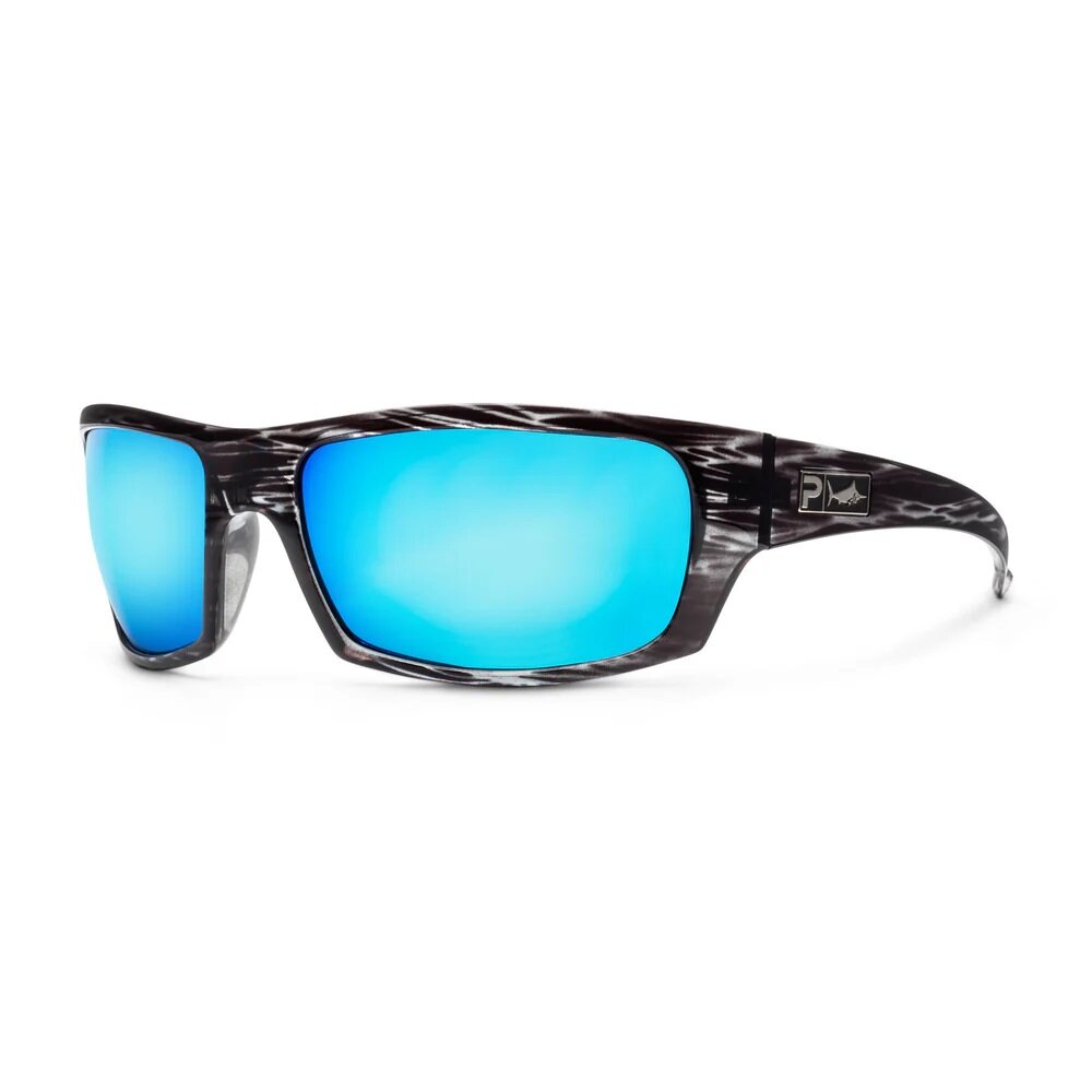 Pelagic The Mack Polbrille Poly Lens Silverwood Blue Polarisationsbrille