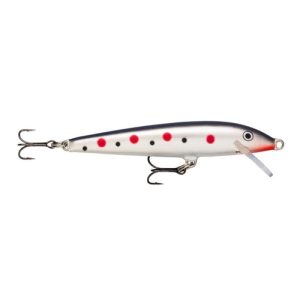 Rapala Floating Wobbler 5cm Spotted Silver Blue