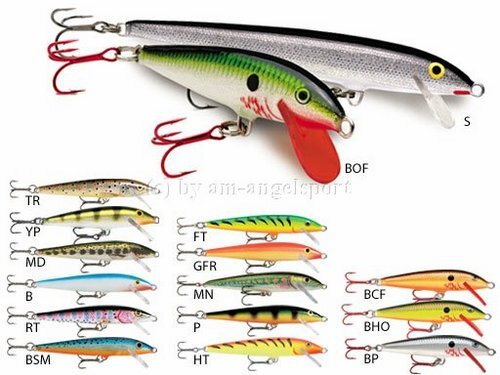 Rapala Original Floating 5cm Brown Trout RAPF05TR