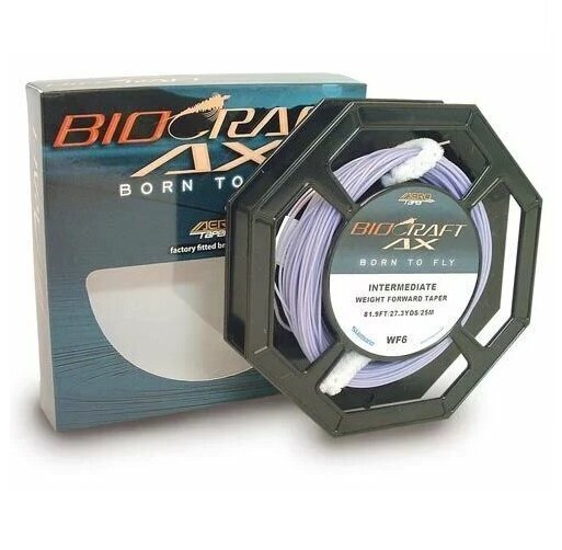 Shimano Biocraft AX WF9 I Intermediate 25m Fliegenschnur