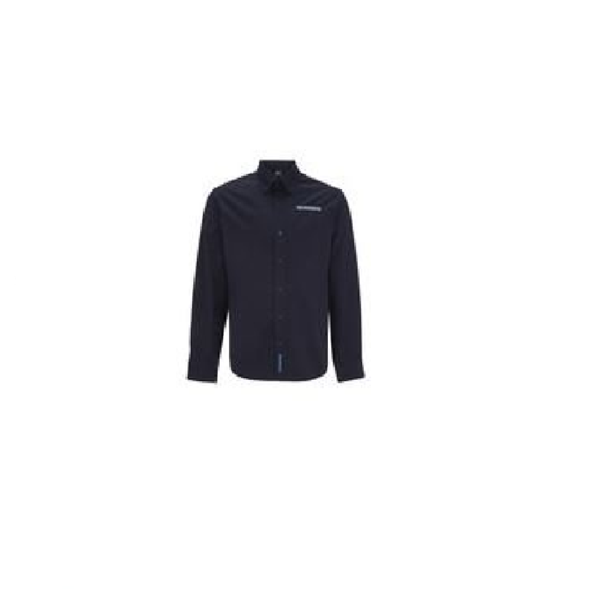 Shimano Langarm Hemd Gr. L SOLID SHIRT NAVY blau