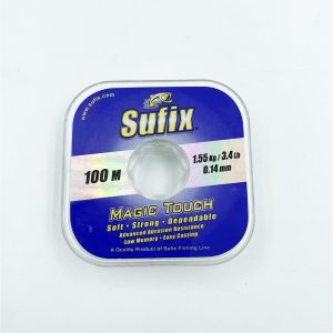 Sufix Magic Touch Schnur 0,14mm / 1,55Kg – 100m Vorfachschnur Sufix Magic Touch Schnur 0,14mm / 1,55Kg – 100m Vorfachschnur