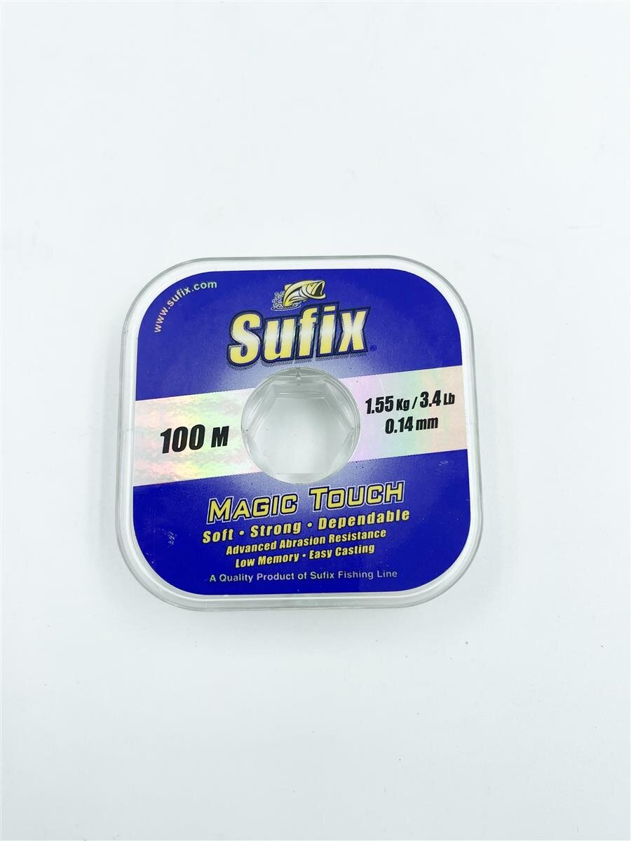 Sufix Magic Touch Schnur 0,14mm / 1,55Kg - 100m Vorfachschnur