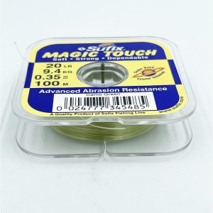 Sufix Magic Touch Schnur 0,35mm / 9,40Kg – 100m Vorfachschnur Sufix Magic Touch Schnur 0,35mm / 9,40Kg – 100m Vorfachschnur