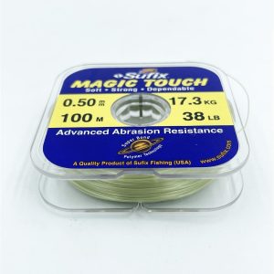 Sufix Magic Touch Schnur 0,50mm / 17,30Kg – 100m Vorfachschnur