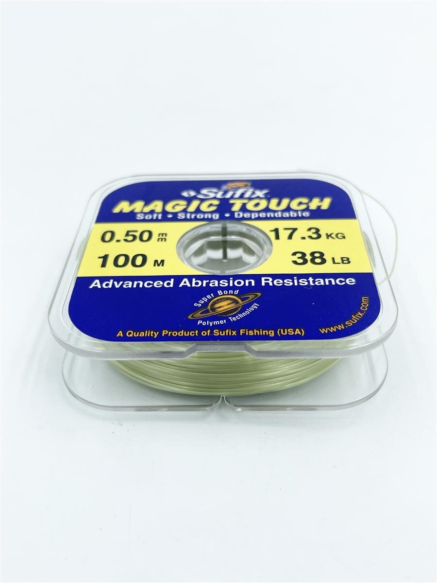 Sufix Magic Touch Schnur 0,50mm / 17,30Kg - 100m Vorfachschnur