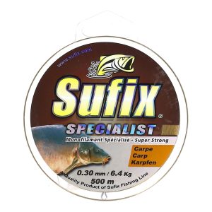 Sufix Specialist Carp Brown Schnur 0,30mm  6,40Kg – 500m