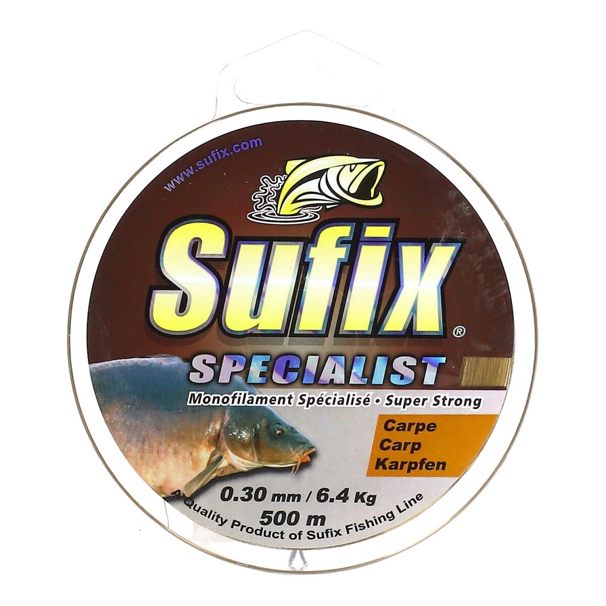 Sufix Specialist Carp Brown Schnur 0,30mm 6,40Kg - 500m