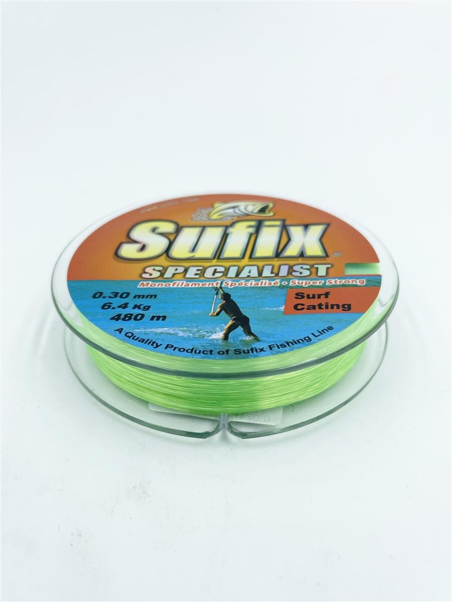Sufix Specialist Surf 0,30mm 6,40Kg 480m Monofilschnur Brandungsschnur Meer