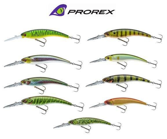 Daiwa Prorex Diving Minnow DR 8,0cm / 12,0cm Zanderwobbler Wobbler Zanderköder